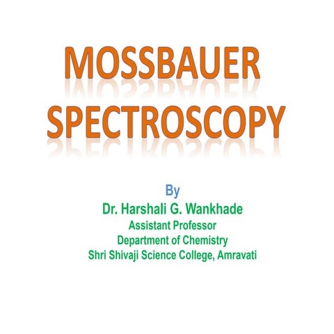 Mossbauer spectroscopy