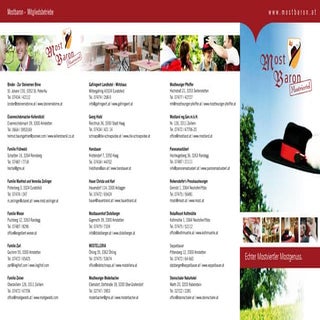 Mostbaron - Naturhotel Steinschalerhof