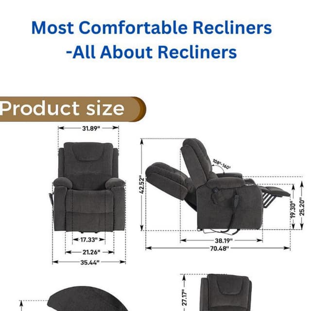 Most Comfortable Recliners PDF