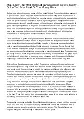 Most Likely The Most Thorough canad...