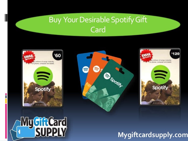 spotify premium card online