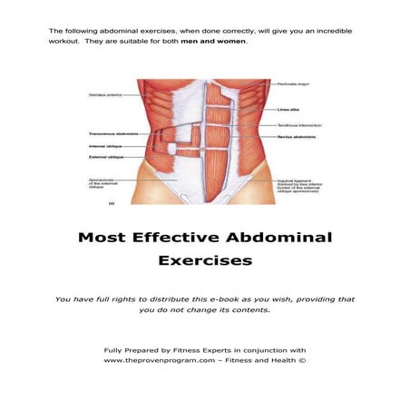 Most effective ab exercises