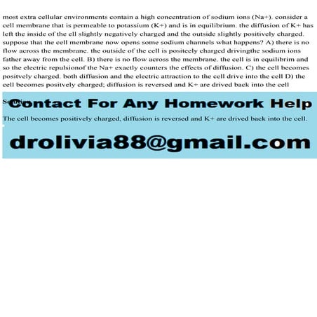 most extra cellular environments contain a high concentration of sod.pdf