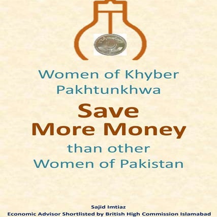 Most savings-oriented women of Pakistan