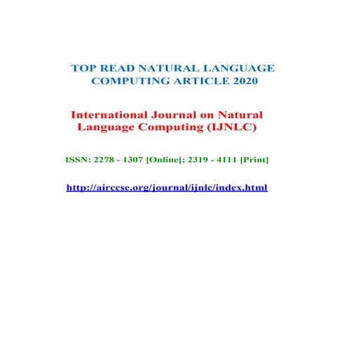 TOP READ NATURAL LANGUAGE  COMPUTING ARTICLE 2020