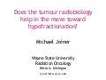 2012-michael joiner-hypofractionation