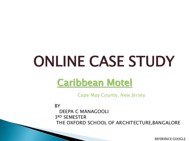 Motels case study picture