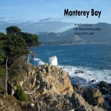 Monterey formation PPT