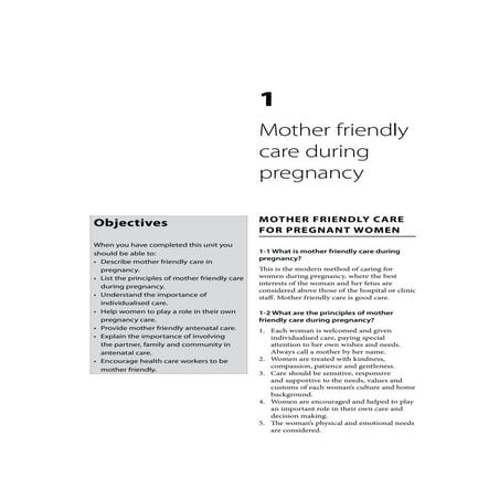 Apa Itu Mother Friendly Care