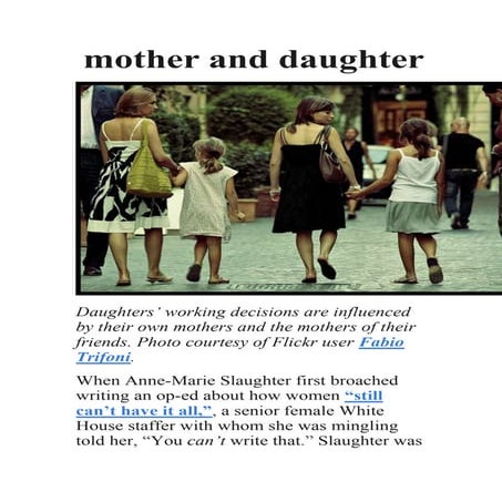 Mother and daughter | DOCX