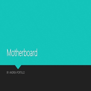 Motherboard | PPTX