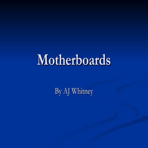 Motherboards (A+)