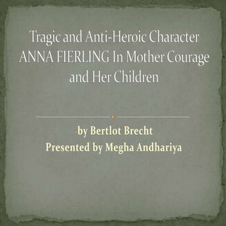 Mother Courage And Her Children  By...