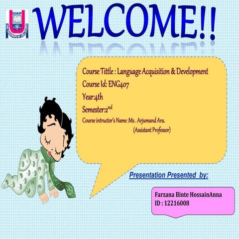 Motherese  or parentese