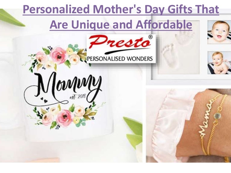 cheap personalised mothers day gifts