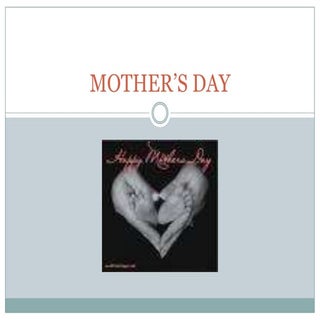 Mother’s day