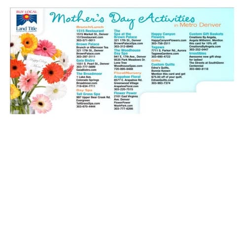 Mother\'s Day Denver 2010
