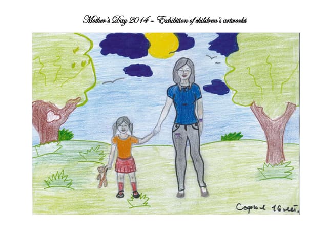 Mother's Day 2014 - Ukrainian children's drawings