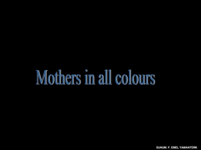 Mothersinallcolours Music