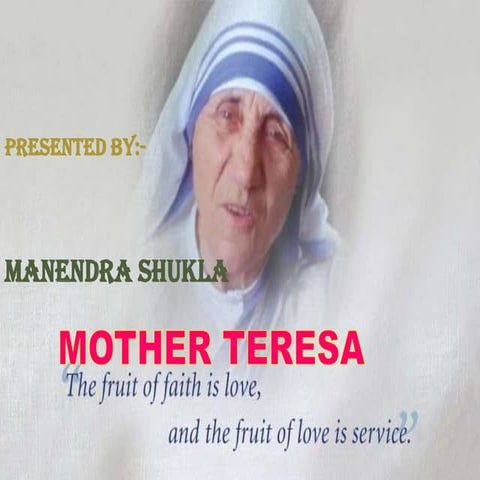 Mother teresa manendra