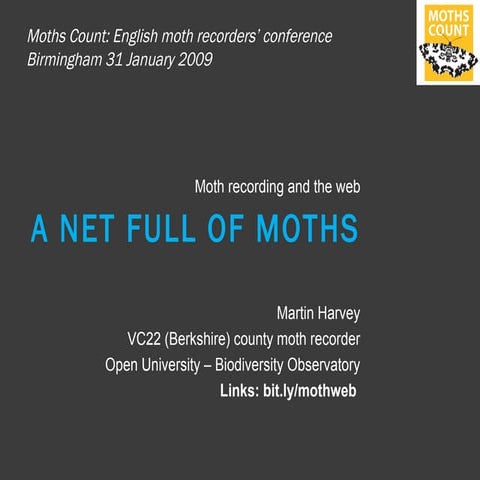 Moth recording resources on the web