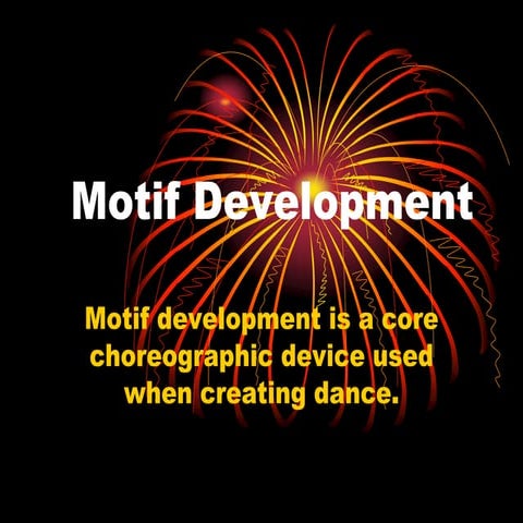 Curated visual reference: Gallery Detail: Motif Development Powerpoint Ppt
