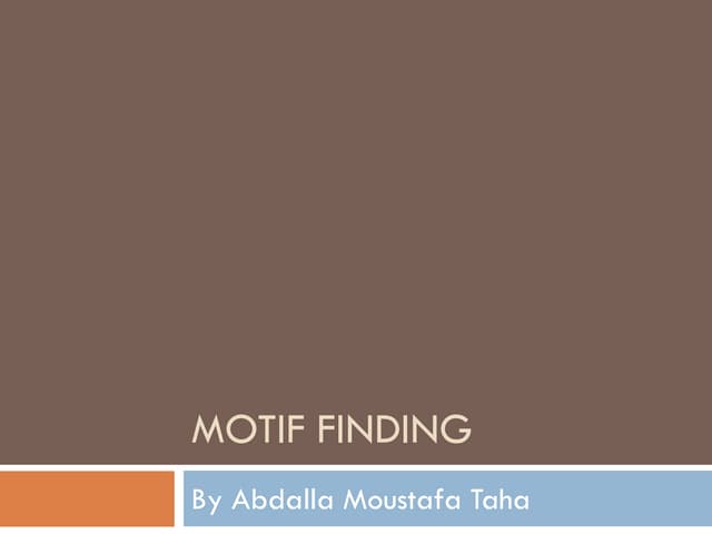 Motif Finding.pdf
