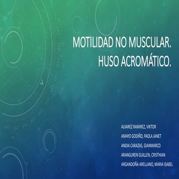Motilidad no-muscular