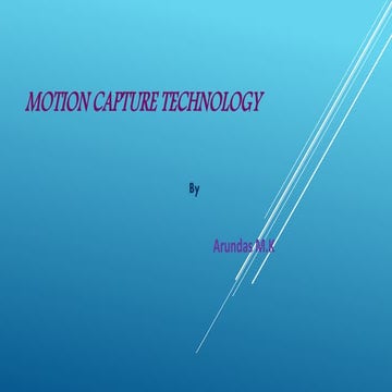 Motion capture technology