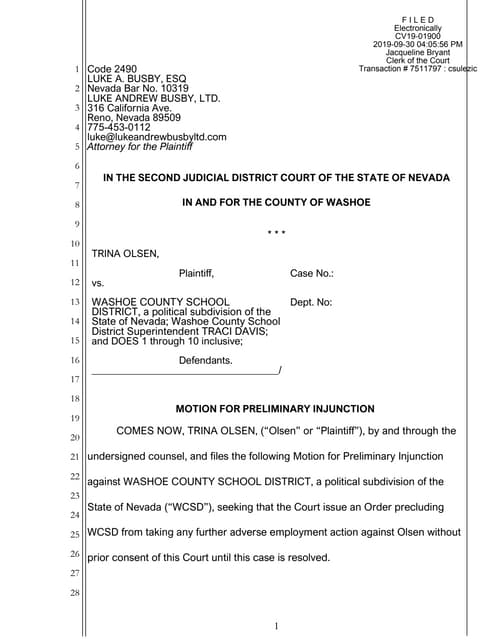 Former Washoe County Sheriff's Sergeant's court statement, pre ...