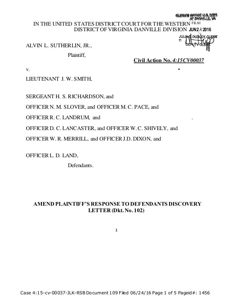 Motion for Reconsideration Doc.109main 06242016