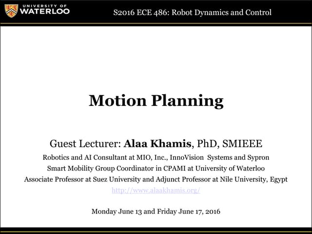 Motion Planning