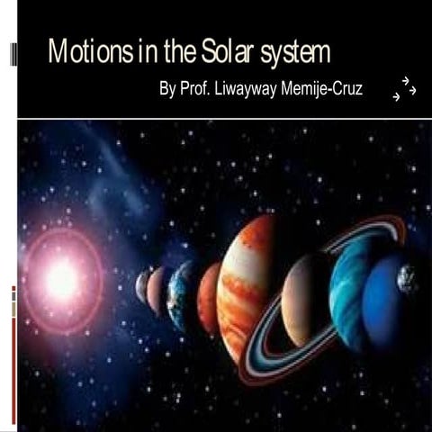 The Solar System
