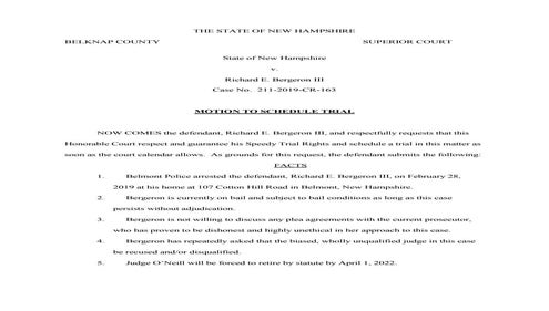 Roschen recall petition denied | PDF