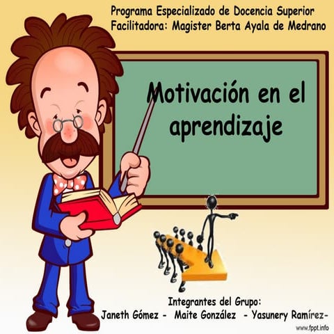 Motivación en el aprendizaje | PPT