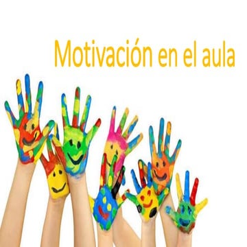 Motivación en el aula