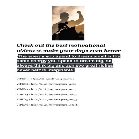 motivation for everyday! | PDF