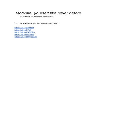 Motivate yourself like never before