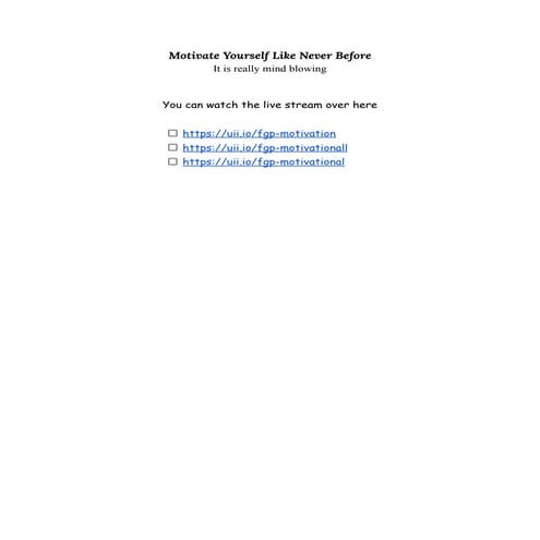 Motivate yourself | PDF