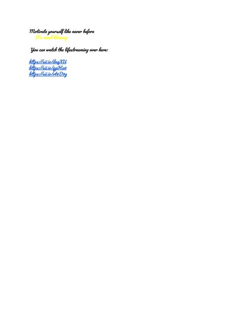 Motivation yourself | DOCX