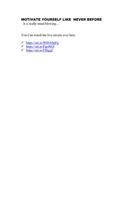 MOTIVATION WORDS | PDF