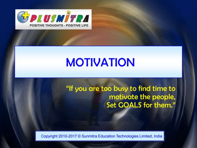 Motivation