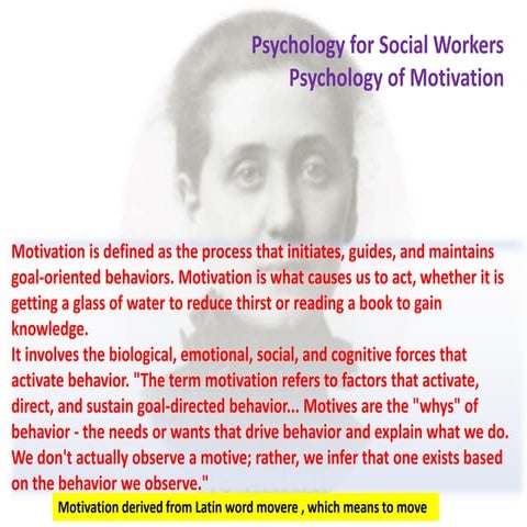 Understanding Motivation