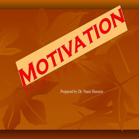 Motivation