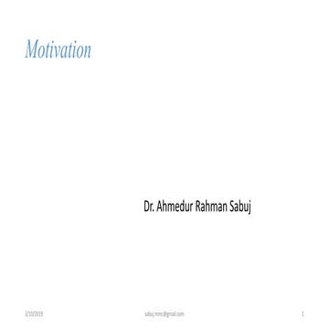 Motivation | PPT