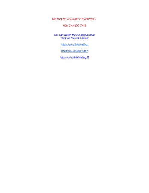 Motivation Pdf Motivation Pdf