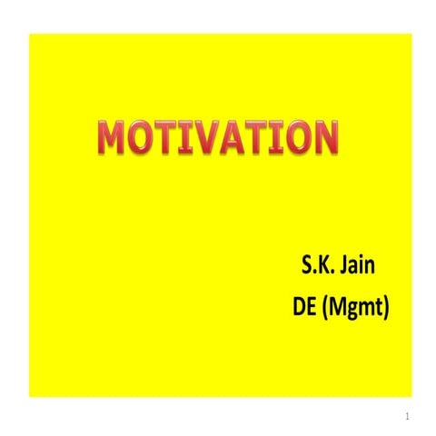 MOtivation