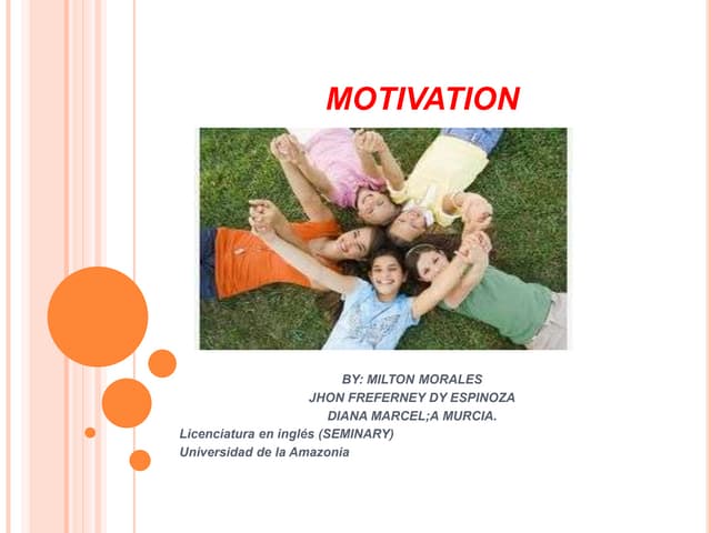 Motivation. milton. 2