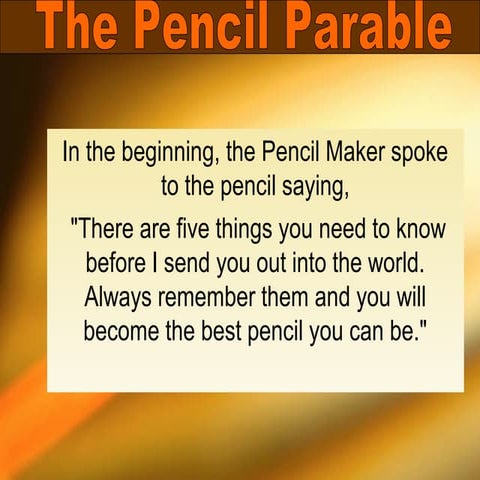 Motivation   pencil example