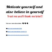 Motivation | PDF